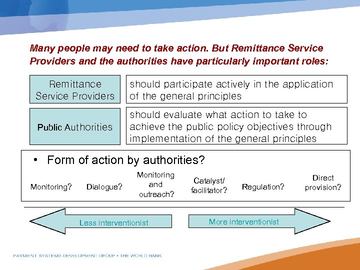 Who should take action? Many people may need to take action. But Remittance Service