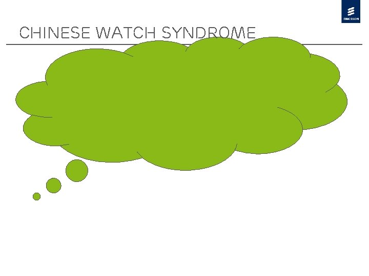 Chinese watch Syndrome 