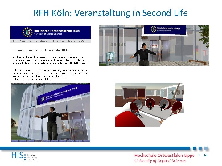 RFH Köln: Veranstaltung in Second Life | 34 