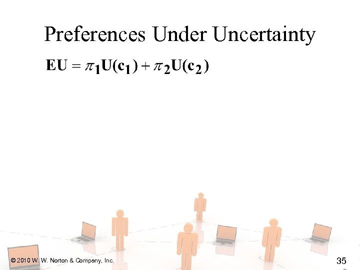 Preferences Under Uncertainty © 2010 W. W. Norton & Company, Inc. 35 