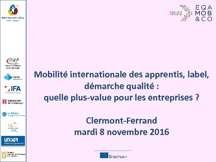 Mobilité internationale des apprentis, label, démarche qualité : quelle plus-value pour les entreprises ?