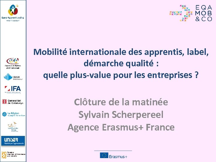 Mobilité internationale des apprentis, label, démarche qualité : quelle plus-value pour les entreprises ?