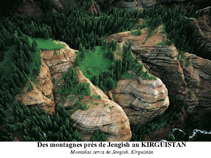 Des montagnes près de Jengish au KIRGUISTAN Montañas cerca de Jengish, Kirguistán 