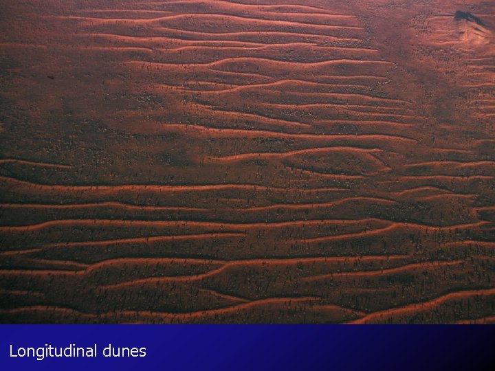 Longitudinal dunes 