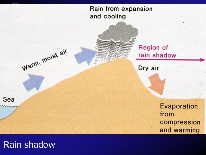 Rain shadow 