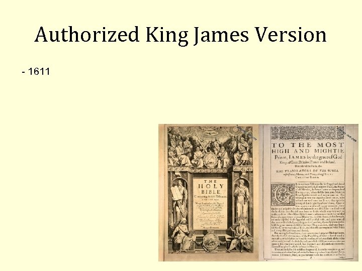 Authorized King James Version - 1611 