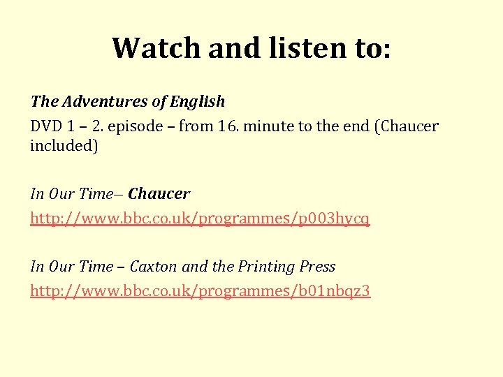 Watch and listen to: The Adventures of English DVD 1 – 2. episode –