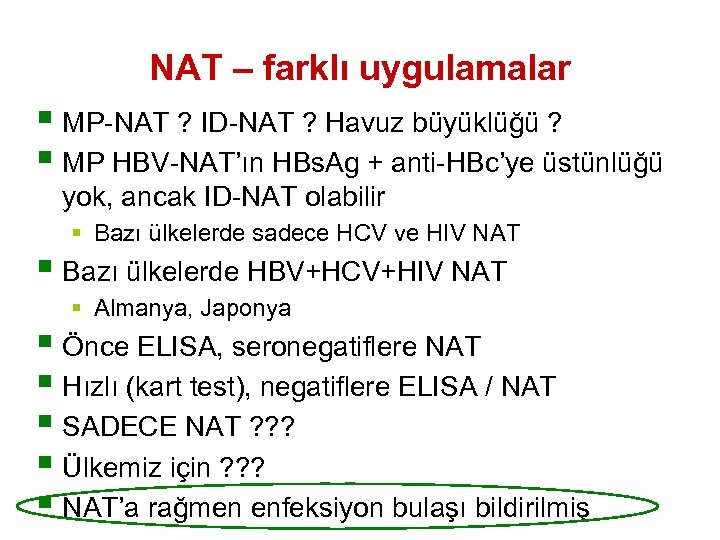 NAT – farklı uygulamalar § MP-NAT ? ID-NAT ? Havuz büyüklüğü ? § MP