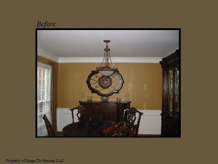 Before Property of Stage To Amaze, LLC 