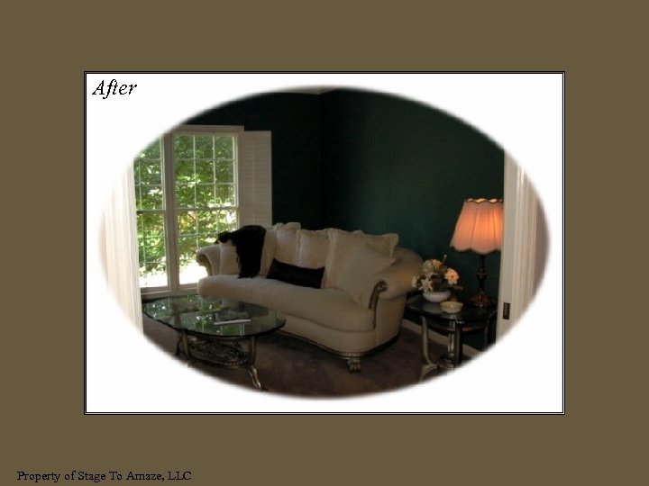 After Property of Stage To Amaze, LLC 