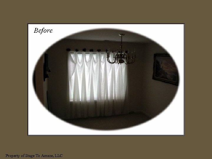 Before Property of Stage To Amaze, LLC 