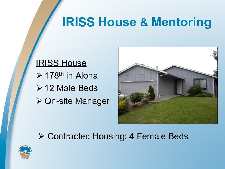 IRISS House & Mentoring IRISS House Ø 178 th in Aloha Ø 12 Male