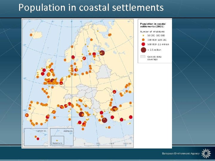 Population in coastal settlements 