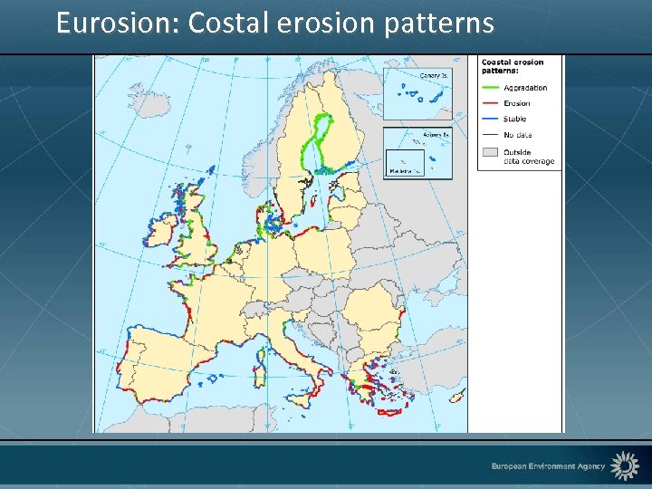 Eurosion: Costal erosion patterns 