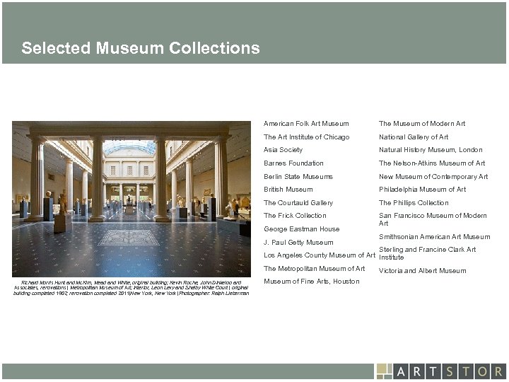 Art. STOR Selected Museum Collections American Folk Art Museum The Museum of Modern Art