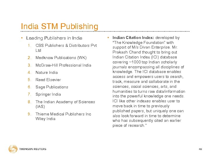India STM Publishing • Leading Publishers in India 1. CBS Publishers & Distributors Pvt