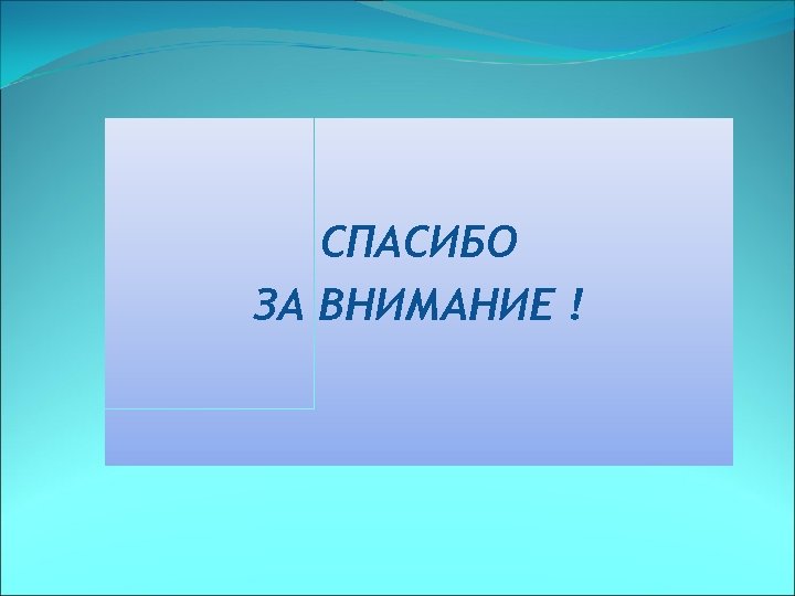 СПАСИБО ЗА ВНИМАНИЕ ! 