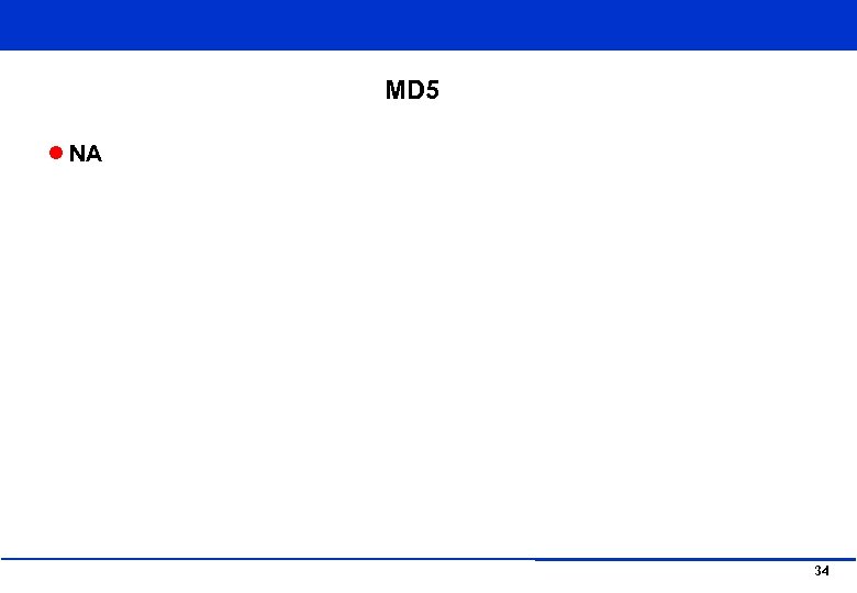 MD 5 NA 34 
