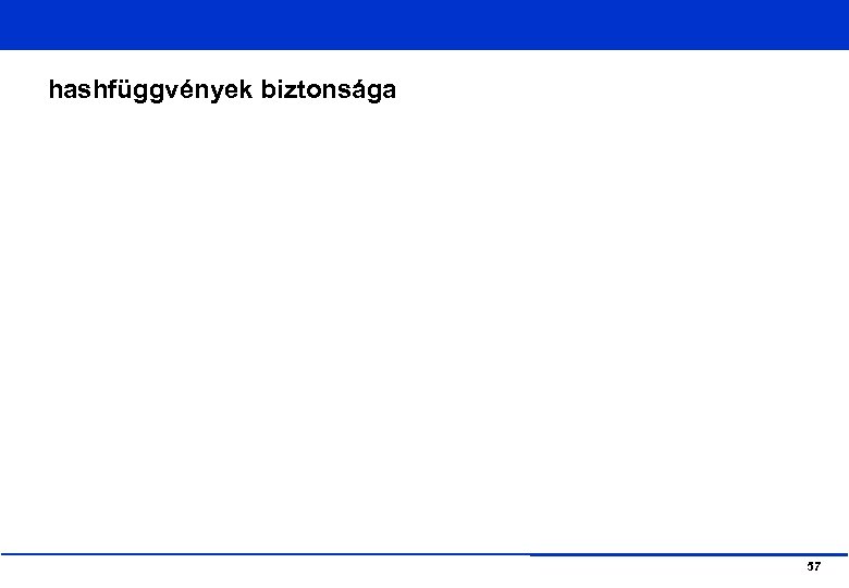 hashfüggvények biztonsága 57 