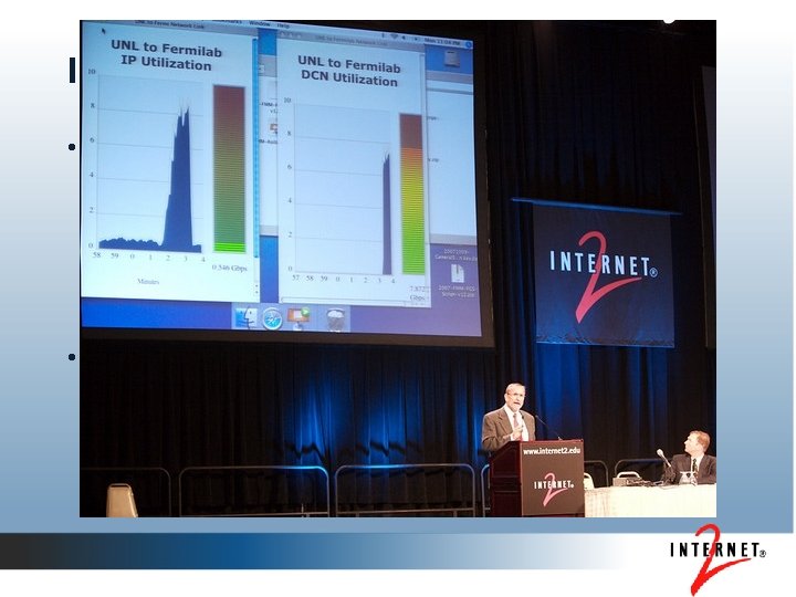 Internet 2 Overview • Internet 2 is the foremost U. S. advanced networking consortium.