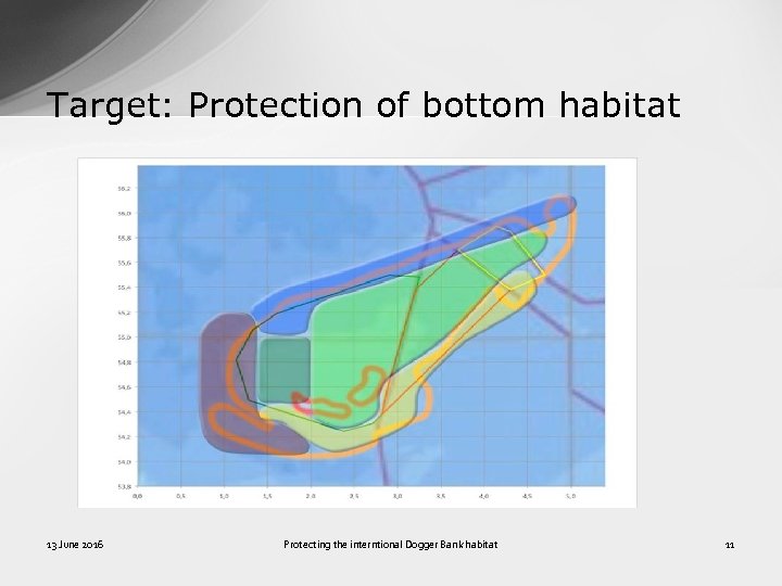 Target: Protection of bottom habitat 13 June 2016 Protecting the interntional Dogger Bank habitat
