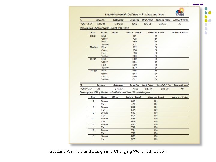 Systems Analysis and Design in a Changing World, 6 th Edition 