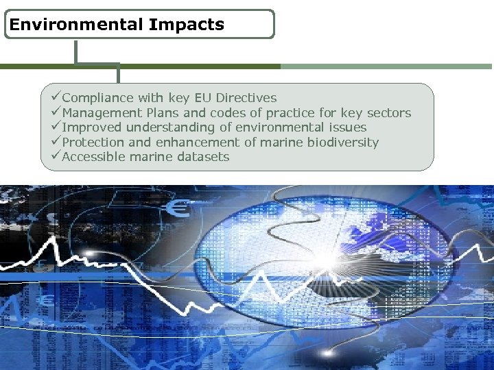 Environmental Impacts üCompliance with key EU Directives üManagement Plans and codes of practice for