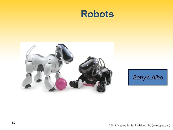 Robots Sony's Aibo 62 