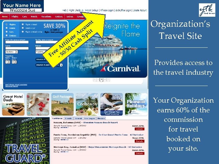 Your Name Here Welcome Sue t un o cc lit A te Sp a