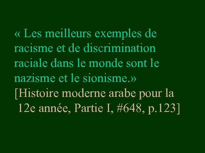  « Les meilleurs exemples de racisme et de discrimination raciale dans le monde