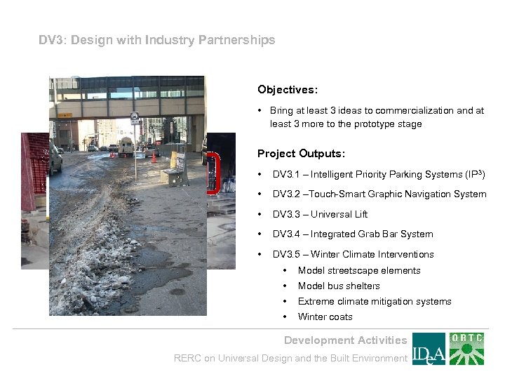 DV 3: Design with Industry Partnerships Objectives: • Bring at least 3 ideas to