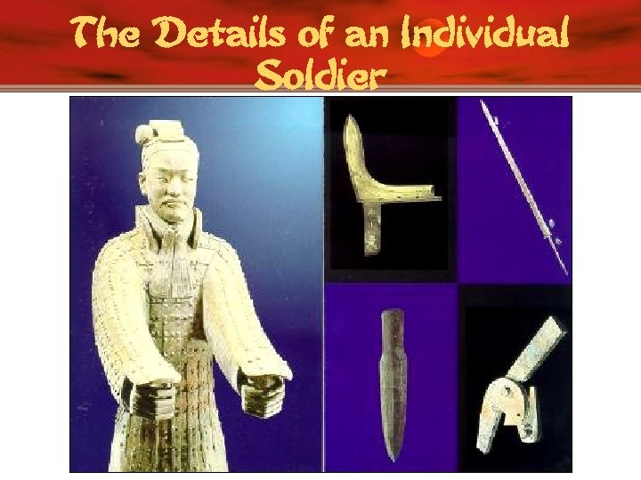 The Details of an Individual Soldier 
