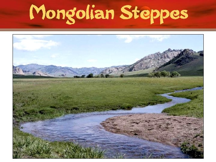 Mongolian Steppes 