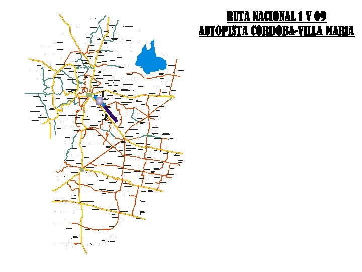 RUTA NACIONAL 1 V 09 AUTOPISTA CORDOBA-VILLA MARÍA PATRULLAJE Nº 1: DESDE PEAJE HASTA