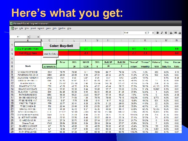 Here’s what you get: 