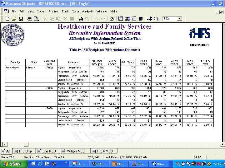 3/16/2018 Illinois Healthcare & Family Services 19 