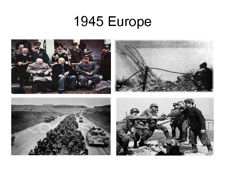 1945 Europe 