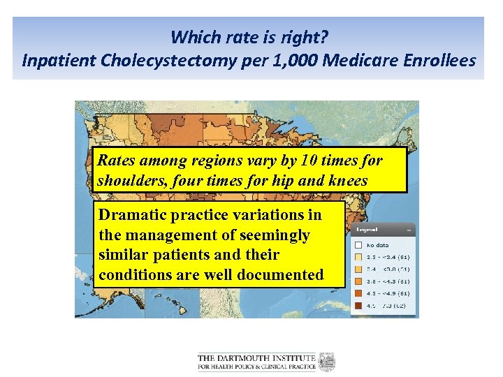 Should similar patients with similar conditions be Which rate is right? Inpatient Cholecystectomy similarly?