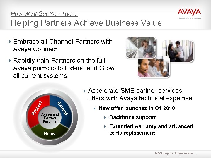 How We'll Get You There: Helping Partners Achieve Business Value 4 Embrace all Channel