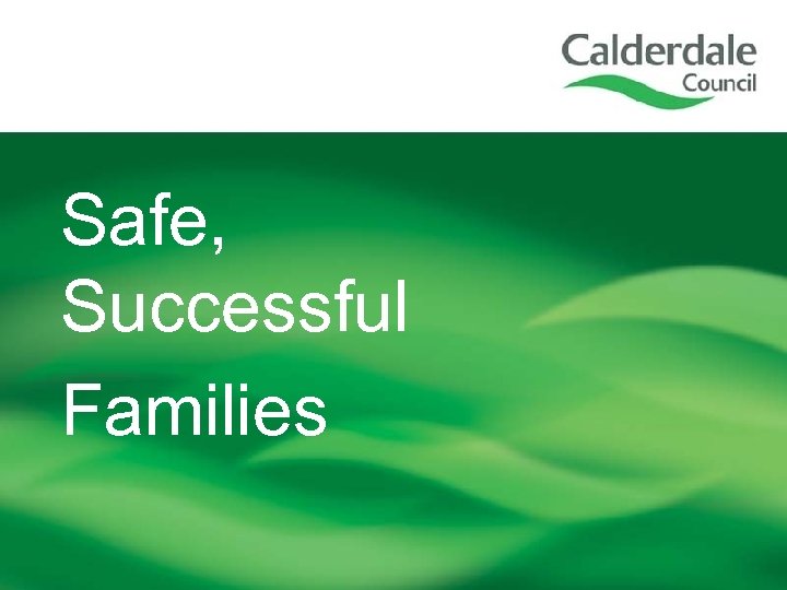 Safe, Successful Families 
