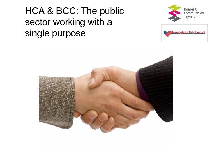 HCA & BCC: The public sector working with a single purpose 