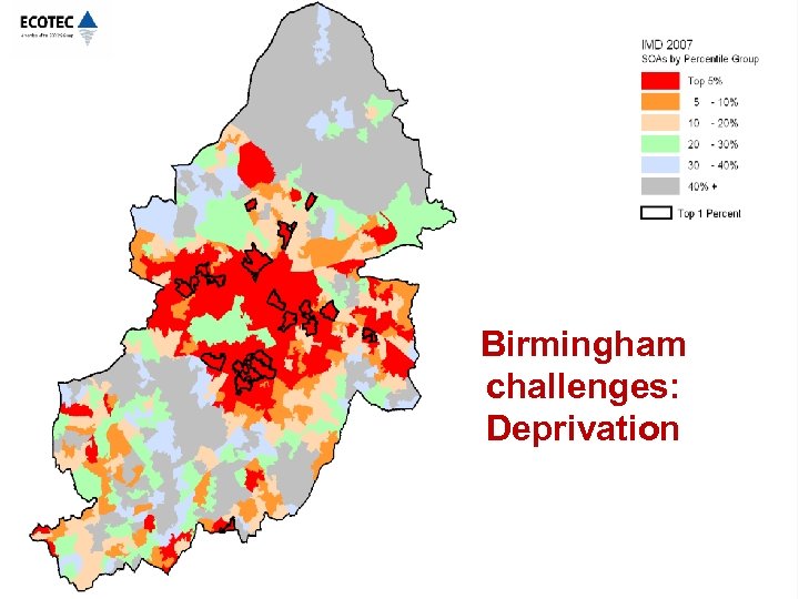 Birmingham challenges: Deprivation 