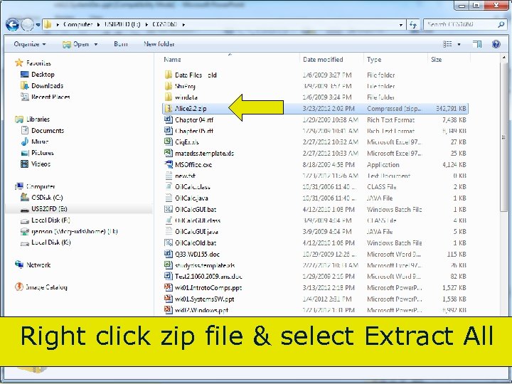 Right click zip file & select Extract All 73 Copyright 2017 by Janson Industries