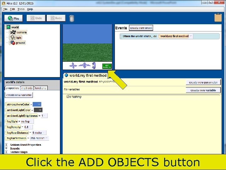 Click the ADD OBJECTS button Copyright 2017 by Janson Industries 80 