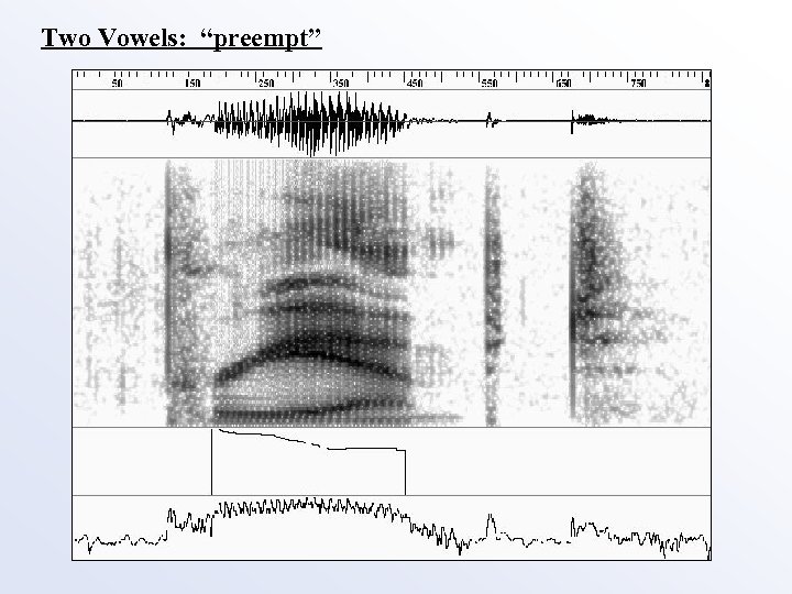 Two Vowels: “preempt” 