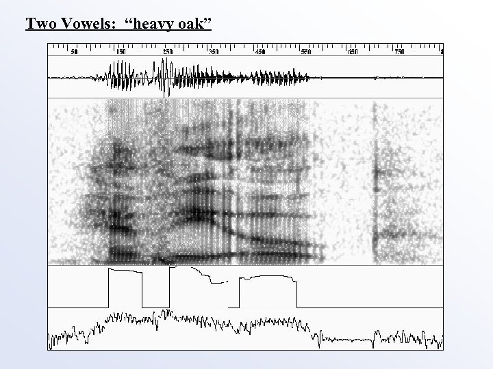 Two Vowels: “heavy oak” 