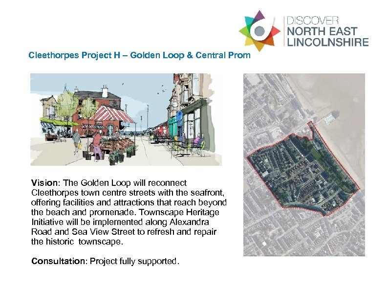 Cleethorpes Project H – Golden Loop & Central Prom Vision: The Golden Loop will