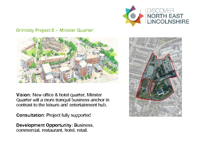 Grimsby Project E – Minster Quarter Vision: New office & hotel quarter, Minster Quarter