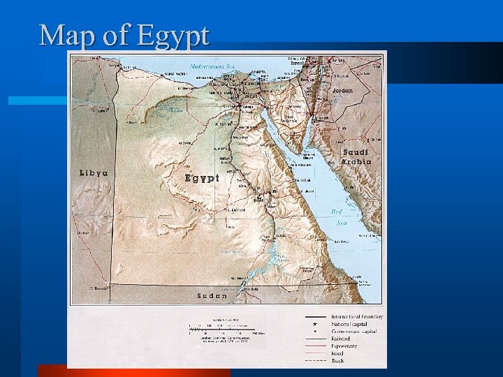 Map of Egypt 