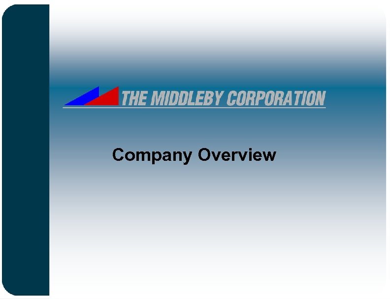 Company Overview 